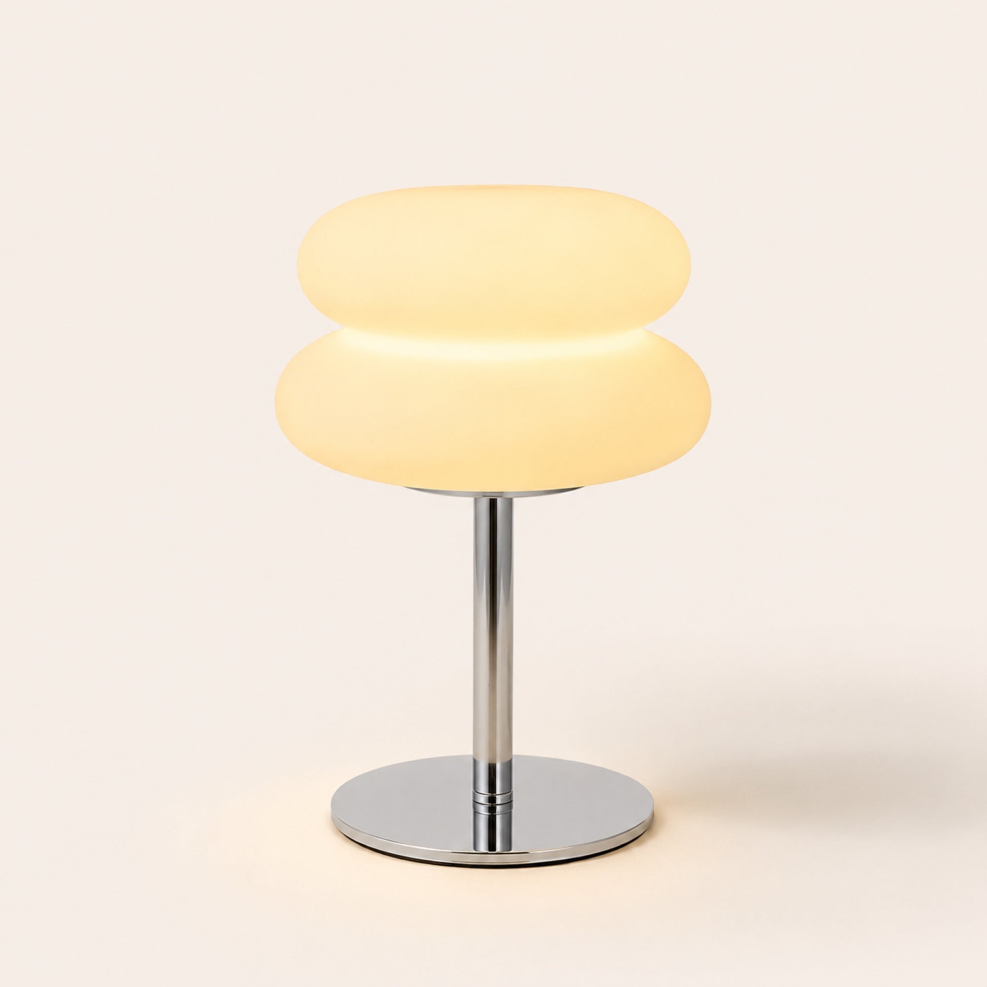 In the set: The Mushroom opal glass lamp